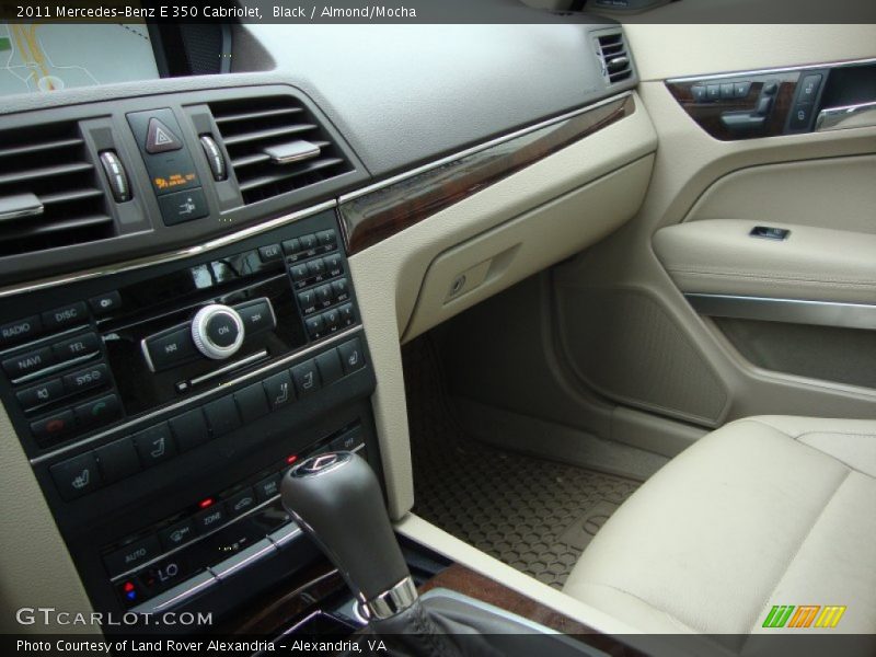 Black / Almond/Mocha 2011 Mercedes-Benz E 350 Cabriolet