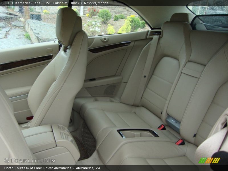 Black / Almond/Mocha 2011 Mercedes-Benz E 350 Cabriolet