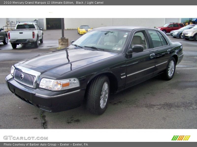 Black / Light Camel 2010 Mercury Grand Marquis LS Ultimate Edition