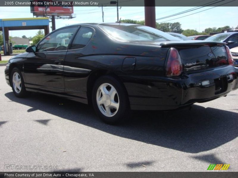 Black / Medium Gray 2005 Chevrolet Monte Carlo LT