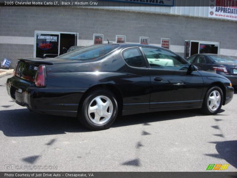 Black / Medium Gray 2005 Chevrolet Monte Carlo LT