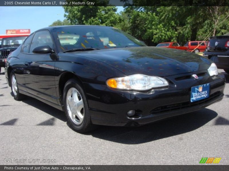 Black / Medium Gray 2005 Chevrolet Monte Carlo LT