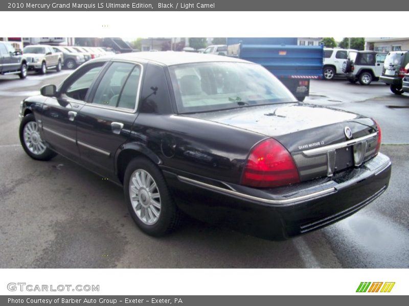 Black / Light Camel 2010 Mercury Grand Marquis LS Ultimate Edition