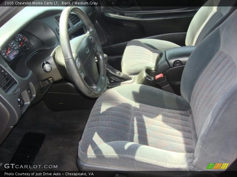 Black / Medium Gray 2005 Chevrolet Monte Carlo LT