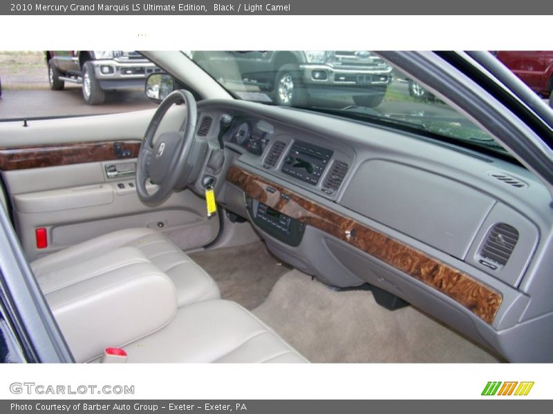 Black / Light Camel 2010 Mercury Grand Marquis LS Ultimate Edition