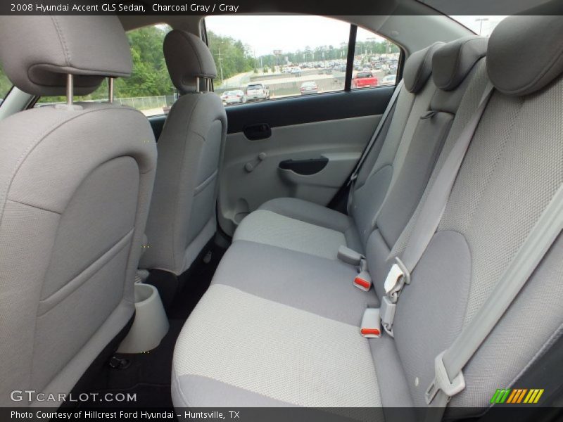Charcoal Gray / Gray 2008 Hyundai Accent GLS Sedan