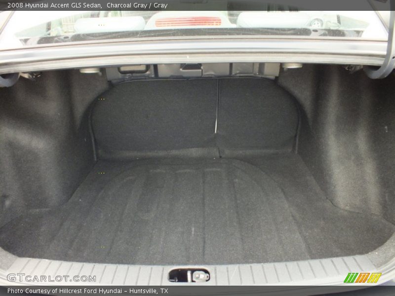 Charcoal Gray / Gray 2008 Hyundai Accent GLS Sedan