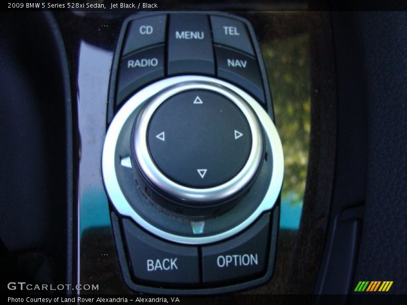 Jet Black / Black 2009 BMW 5 Series 528xi Sedan