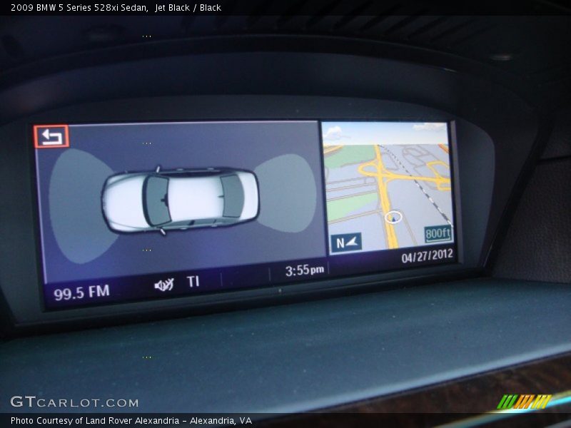 Jet Black / Black 2009 BMW 5 Series 528xi Sedan