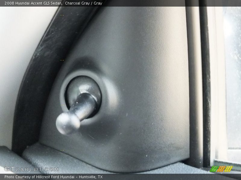 Charcoal Gray / Gray 2008 Hyundai Accent GLS Sedan