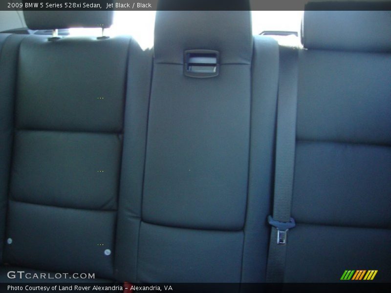 Jet Black / Black 2009 BMW 5 Series 528xi Sedan