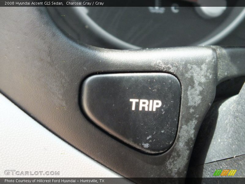 Charcoal Gray / Gray 2008 Hyundai Accent GLS Sedan