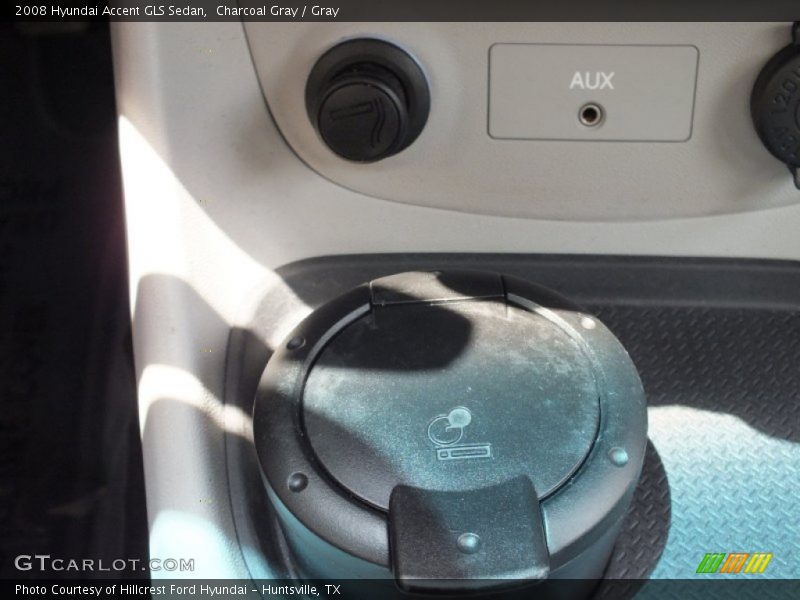 Charcoal Gray / Gray 2008 Hyundai Accent GLS Sedan