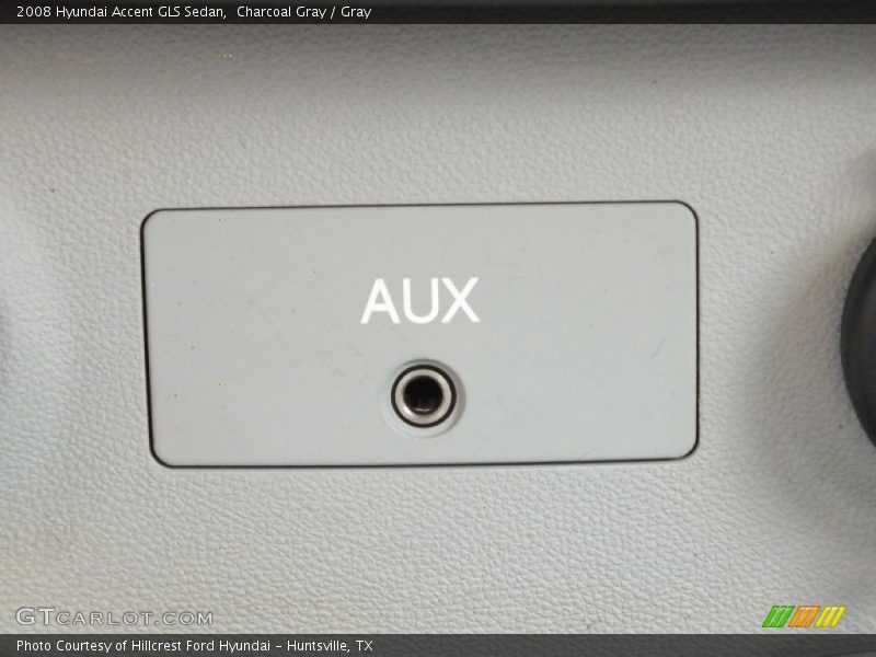Charcoal Gray / Gray 2008 Hyundai Accent GLS Sedan