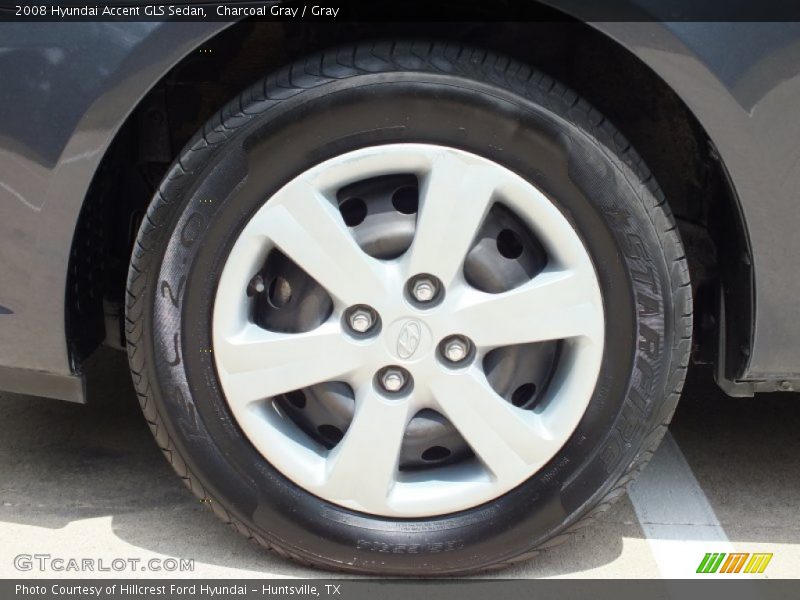 Charcoal Gray / Gray 2008 Hyundai Accent GLS Sedan