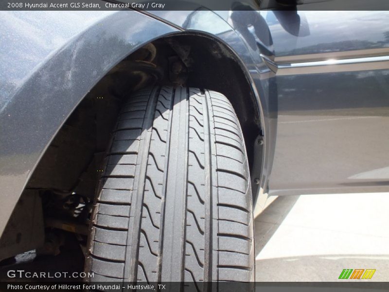 Charcoal Gray / Gray 2008 Hyundai Accent GLS Sedan