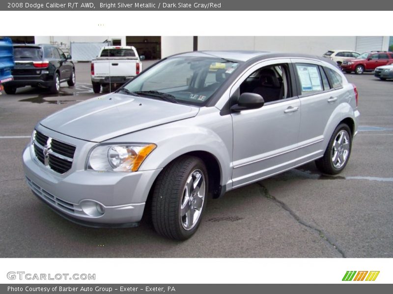 Front 3/4 View of 2008 Caliber R/T AWD