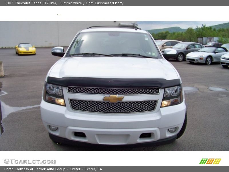 Summit White / Light Cashmere/Ebony 2007 Chevrolet Tahoe LTZ 4x4