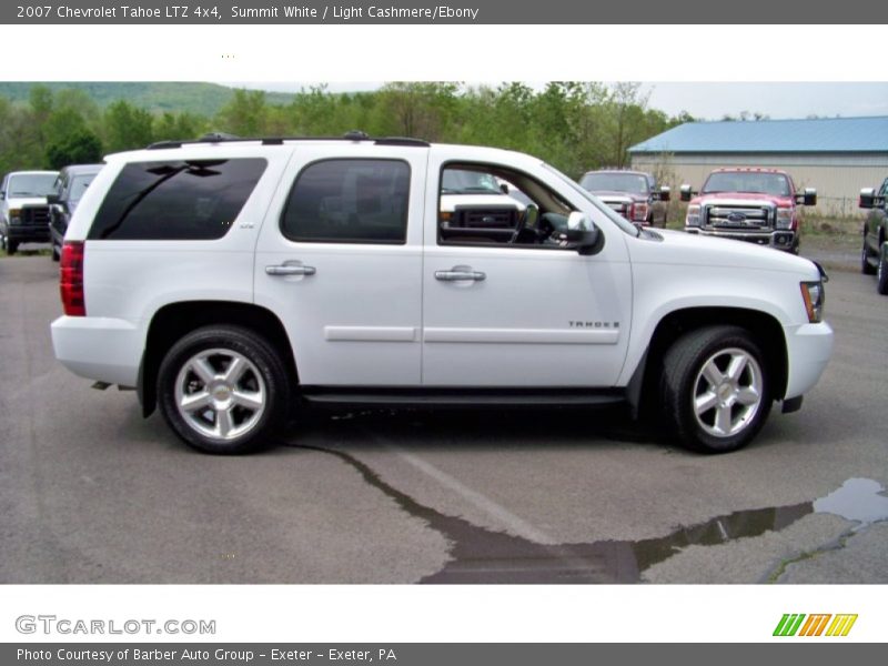 Summit White / Light Cashmere/Ebony 2007 Chevrolet Tahoe LTZ 4x4