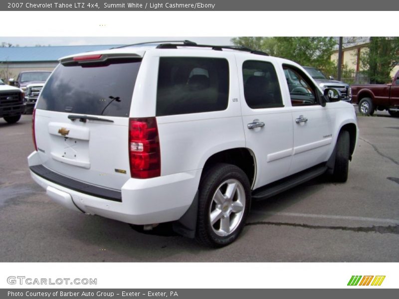 Summit White / Light Cashmere/Ebony 2007 Chevrolet Tahoe LTZ 4x4