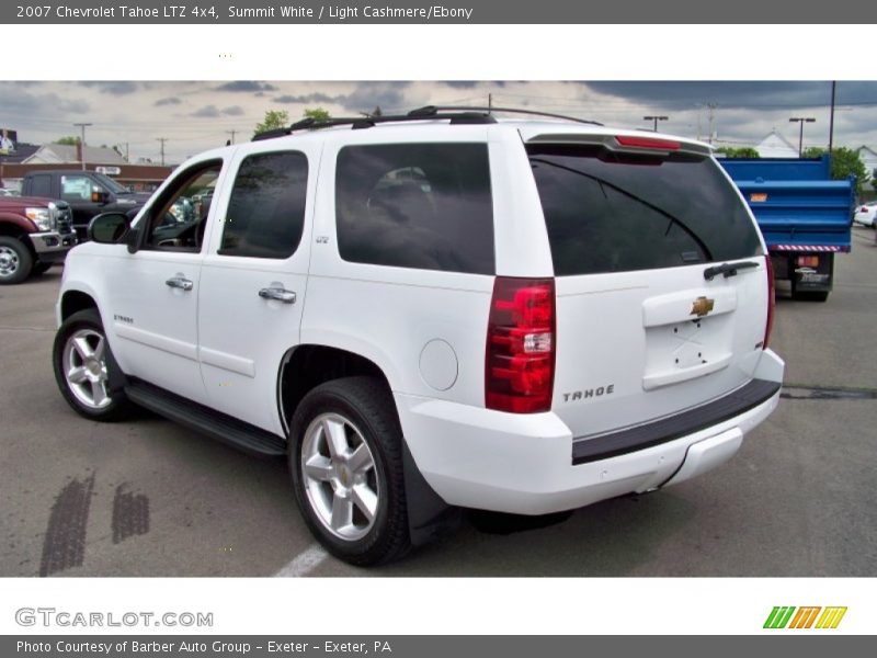 Summit White / Light Cashmere/Ebony 2007 Chevrolet Tahoe LTZ 4x4