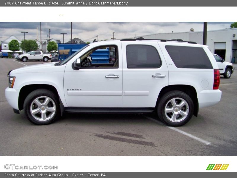 Summit White / Light Cashmere/Ebony 2007 Chevrolet Tahoe LTZ 4x4