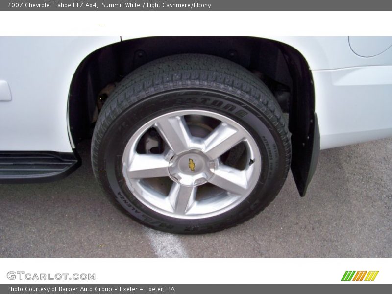 Summit White / Light Cashmere/Ebony 2007 Chevrolet Tahoe LTZ 4x4