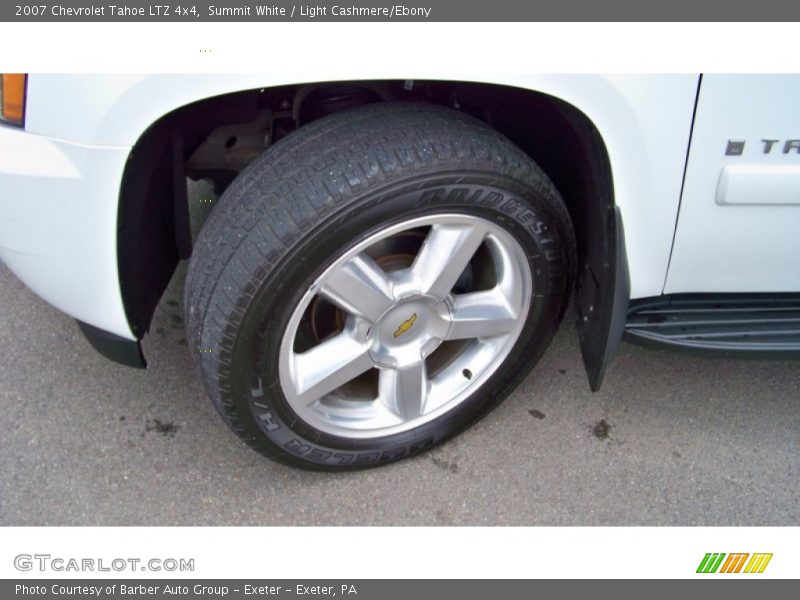 Summit White / Light Cashmere/Ebony 2007 Chevrolet Tahoe LTZ 4x4