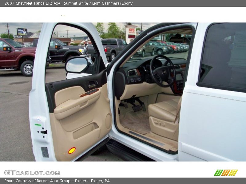 Summit White / Light Cashmere/Ebony 2007 Chevrolet Tahoe LTZ 4x4