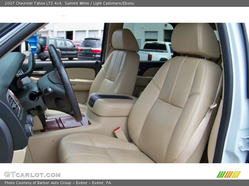 Summit White / Light Cashmere/Ebony 2007 Chevrolet Tahoe LTZ 4x4
