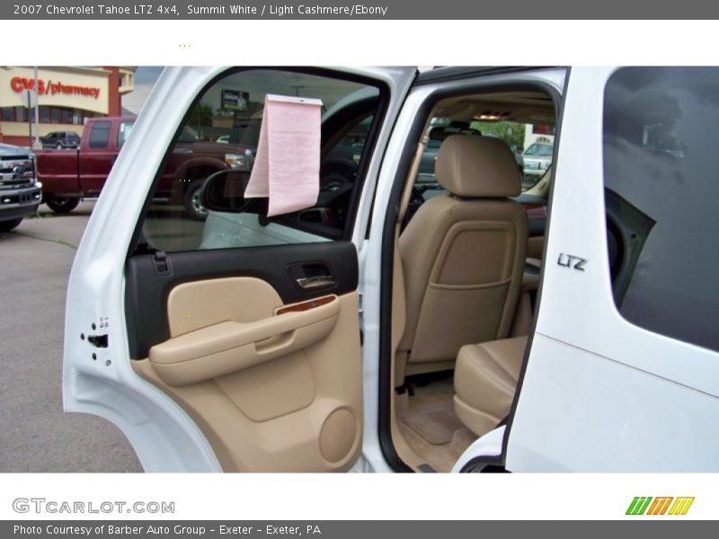 Summit White / Light Cashmere/Ebony 2007 Chevrolet Tahoe LTZ 4x4