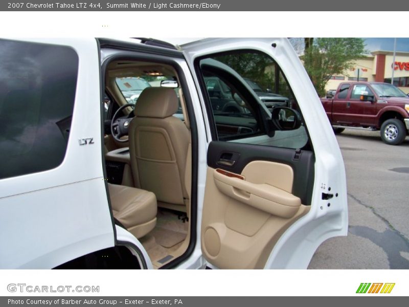Summit White / Light Cashmere/Ebony 2007 Chevrolet Tahoe LTZ 4x4