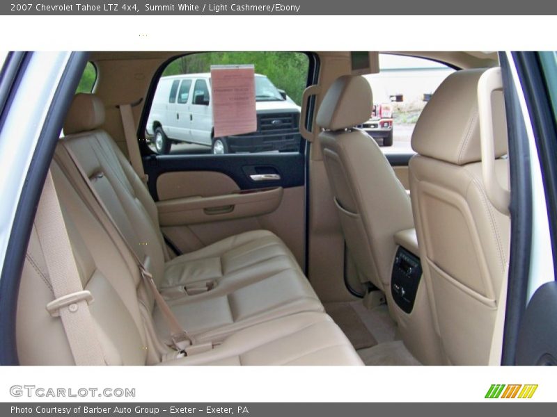 Summit White / Light Cashmere/Ebony 2007 Chevrolet Tahoe LTZ 4x4