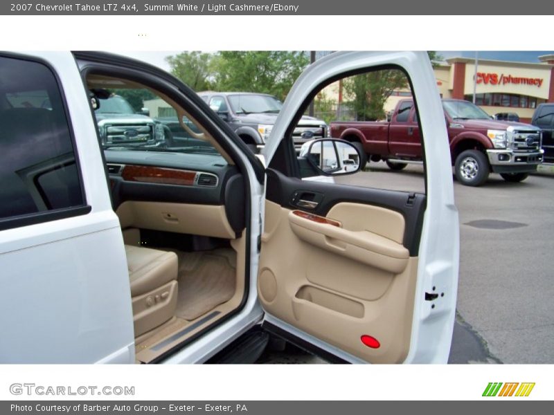 Summit White / Light Cashmere/Ebony 2007 Chevrolet Tahoe LTZ 4x4