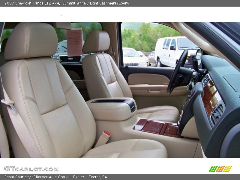 Summit White / Light Cashmere/Ebony 2007 Chevrolet Tahoe LTZ 4x4