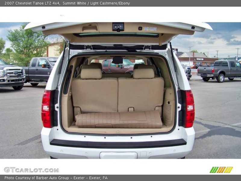 Summit White / Light Cashmere/Ebony 2007 Chevrolet Tahoe LTZ 4x4