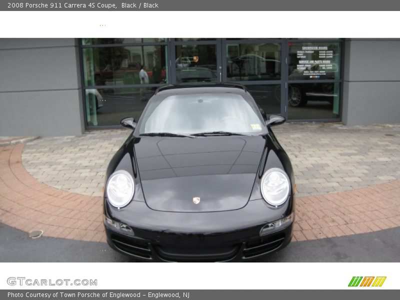 Black / Black 2008 Porsche 911 Carrera 4S Coupe