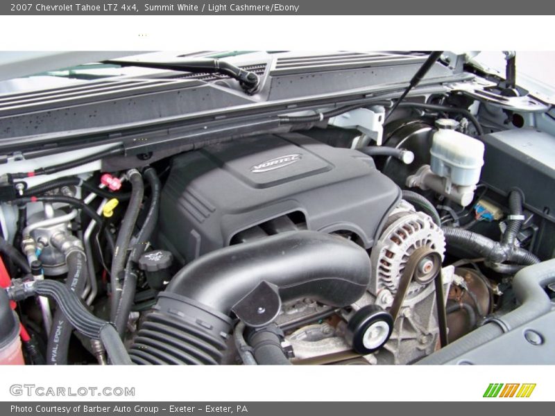 Summit White / Light Cashmere/Ebony 2007 Chevrolet Tahoe LTZ 4x4