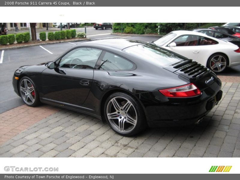 Black / Black 2008 Porsche 911 Carrera 4S Coupe