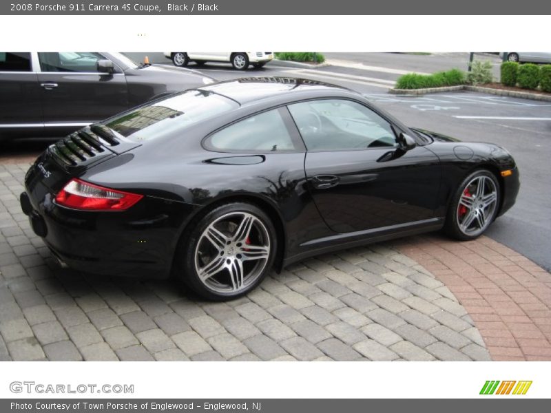 Black / Black 2008 Porsche 911 Carrera 4S Coupe