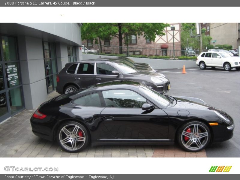 Black / Black 2008 Porsche 911 Carrera 4S Coupe