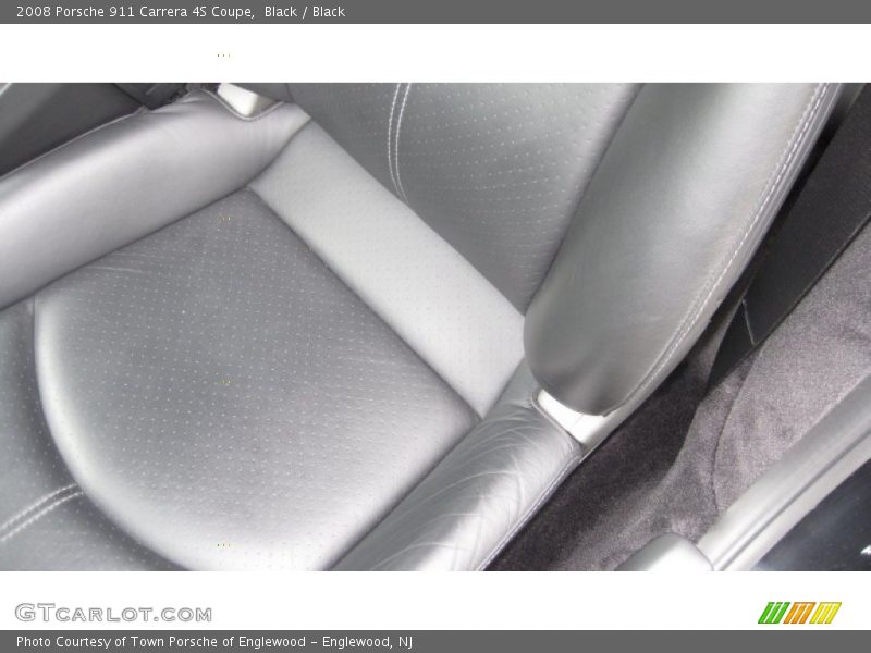 Black / Black 2008 Porsche 911 Carrera 4S Coupe