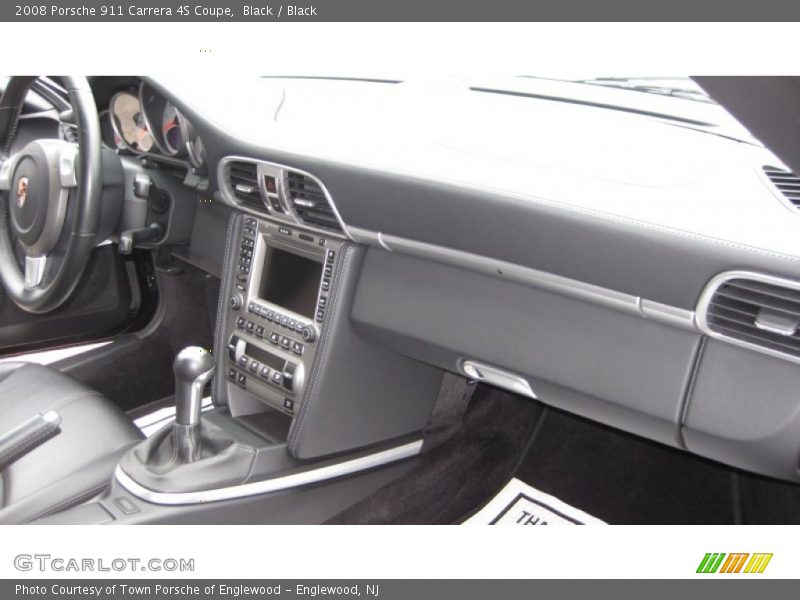 Black / Black 2008 Porsche 911 Carrera 4S Coupe