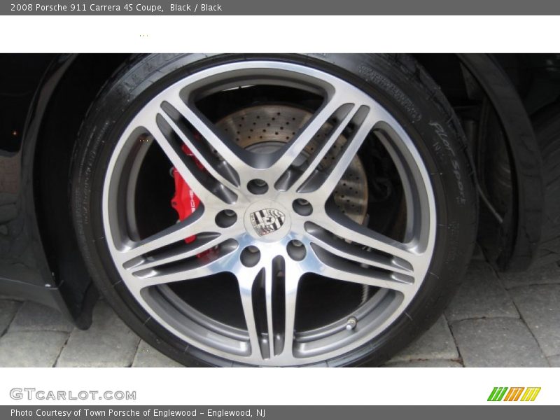 Black / Black 2008 Porsche 911 Carrera 4S Coupe