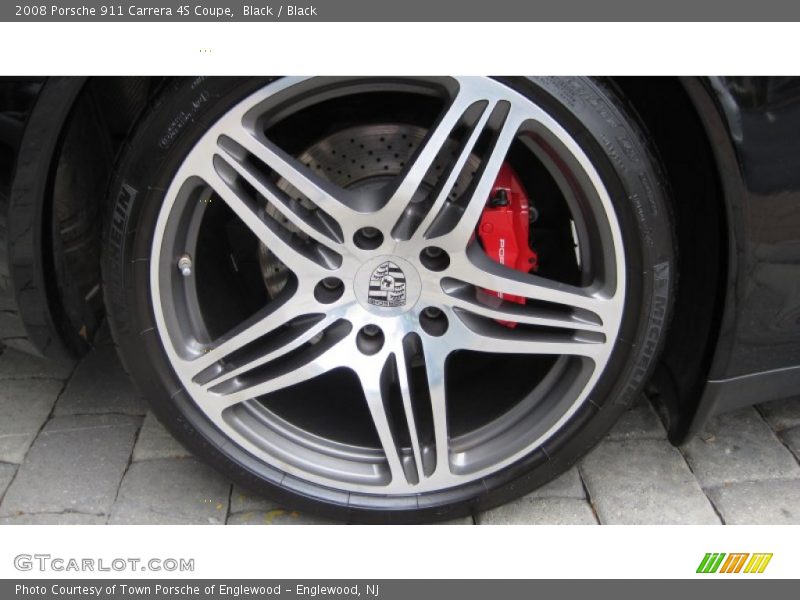Black / Black 2008 Porsche 911 Carrera 4S Coupe