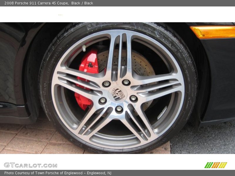 Black / Black 2008 Porsche 911 Carrera 4S Coupe