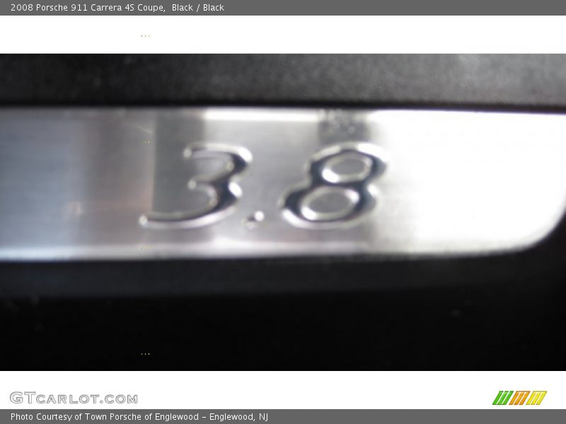 Black / Black 2008 Porsche 911 Carrera 4S Coupe