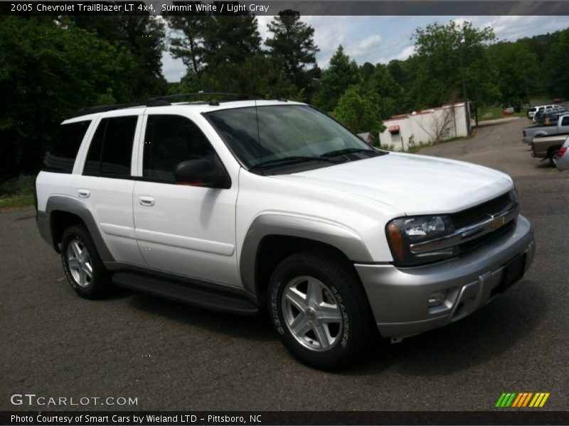 Summit White / Light Gray 2005 Chevrolet TrailBlazer LT 4x4