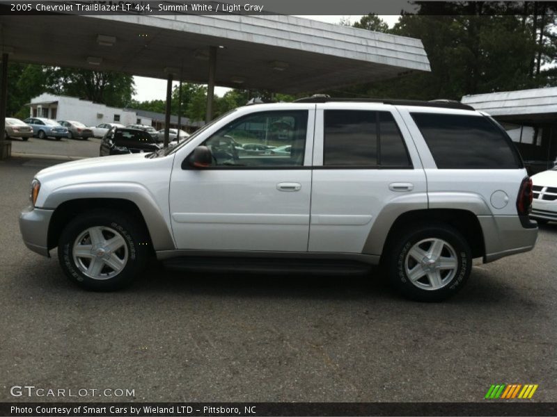 Summit White / Light Gray 2005 Chevrolet TrailBlazer LT 4x4