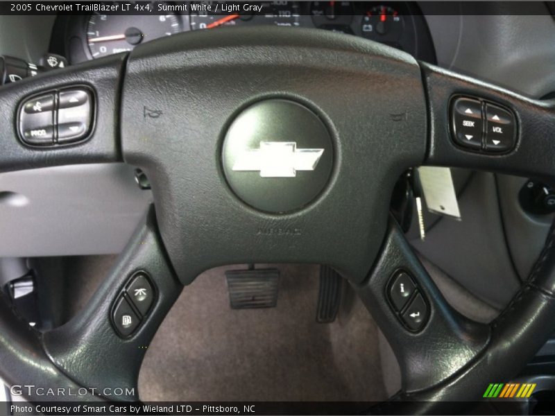 Summit White / Light Gray 2005 Chevrolet TrailBlazer LT 4x4